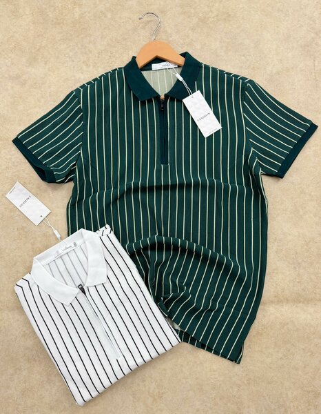 Polo rayé élégant pour homme