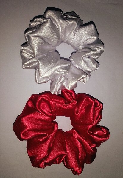 Satin Scrunchies Set