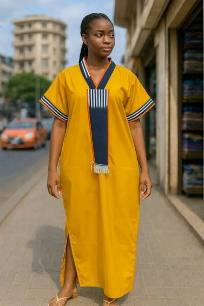 Robe Caftan Ethnique Élégant