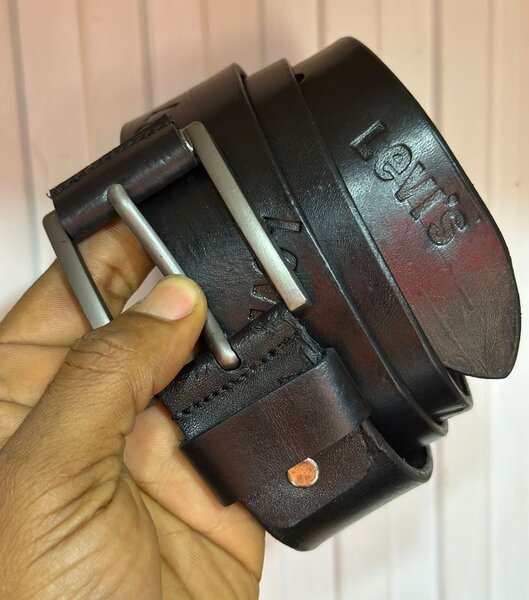 Ceinture en cuir pour hommes