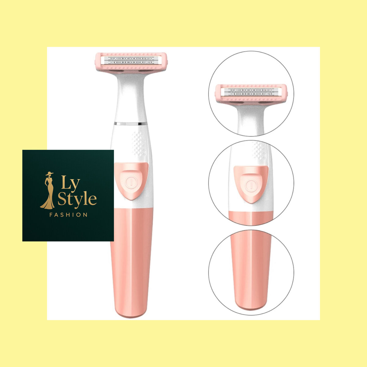 Rasoir Électrique Féminin Rechargeable