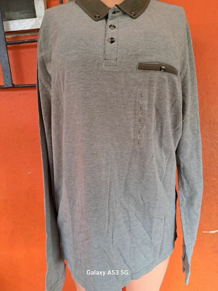Polo homme à manches longues