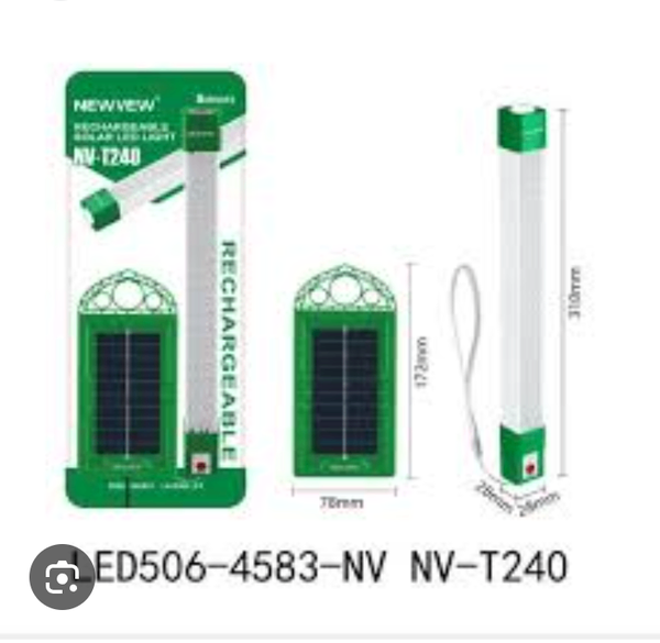 Lampe solaire LED rechargeable NEWVIEW NV-T240