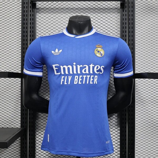 Maillot de foot bleu Real