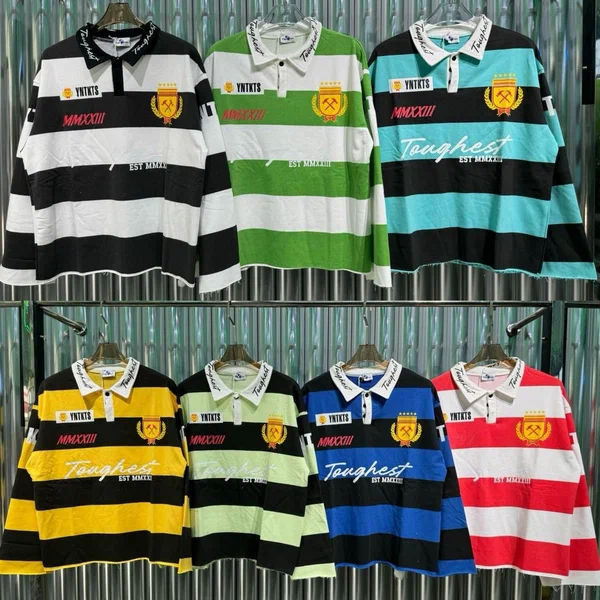 Chemise Polo Rayée Homme