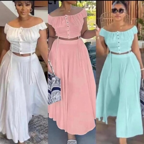 Ensemble élégant en deux pièces