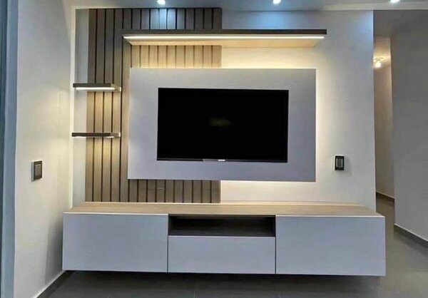 Étagère murale pour TV