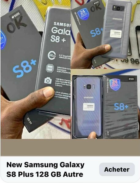 Samsung Galaxy S8+ 128Go