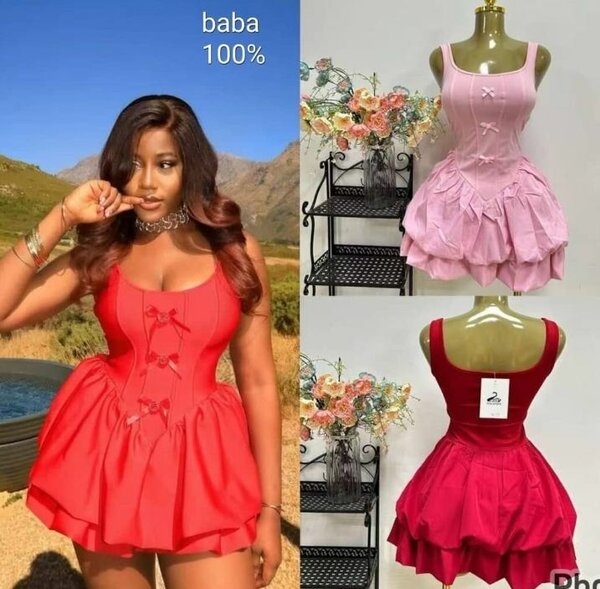 Robe Bustier Évasée Femme