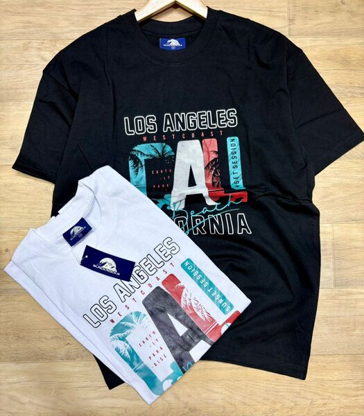 T-shirts en coton imprimé