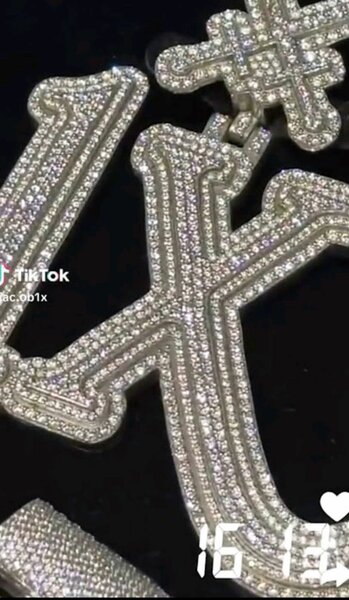 Collier en argent avec pendentif