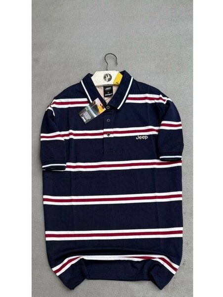 Polo rayé homme élégant