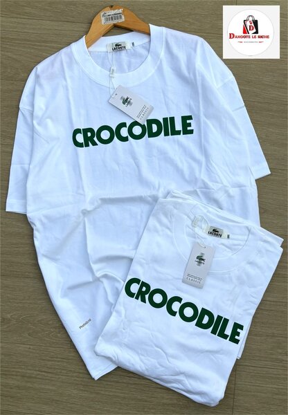 T-shirt blanc CROCODILE