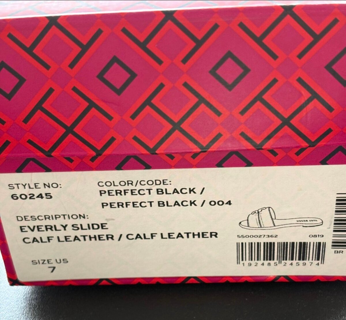 Tory Burch Mules en cuir noir