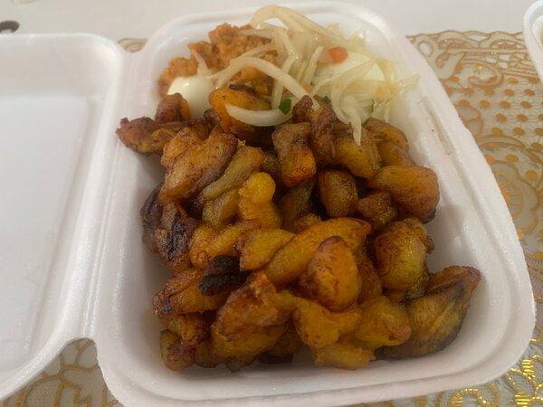 Banane Plantain Frit aux œuf