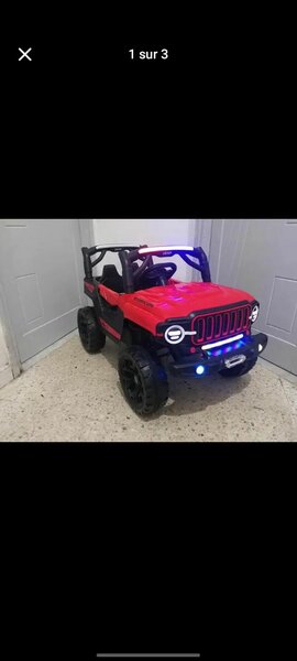 Voiture électrique enfant Jeep
