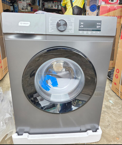 Lave-linge frontal inox