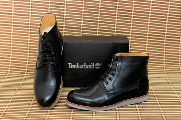Boots en cuir Timberland