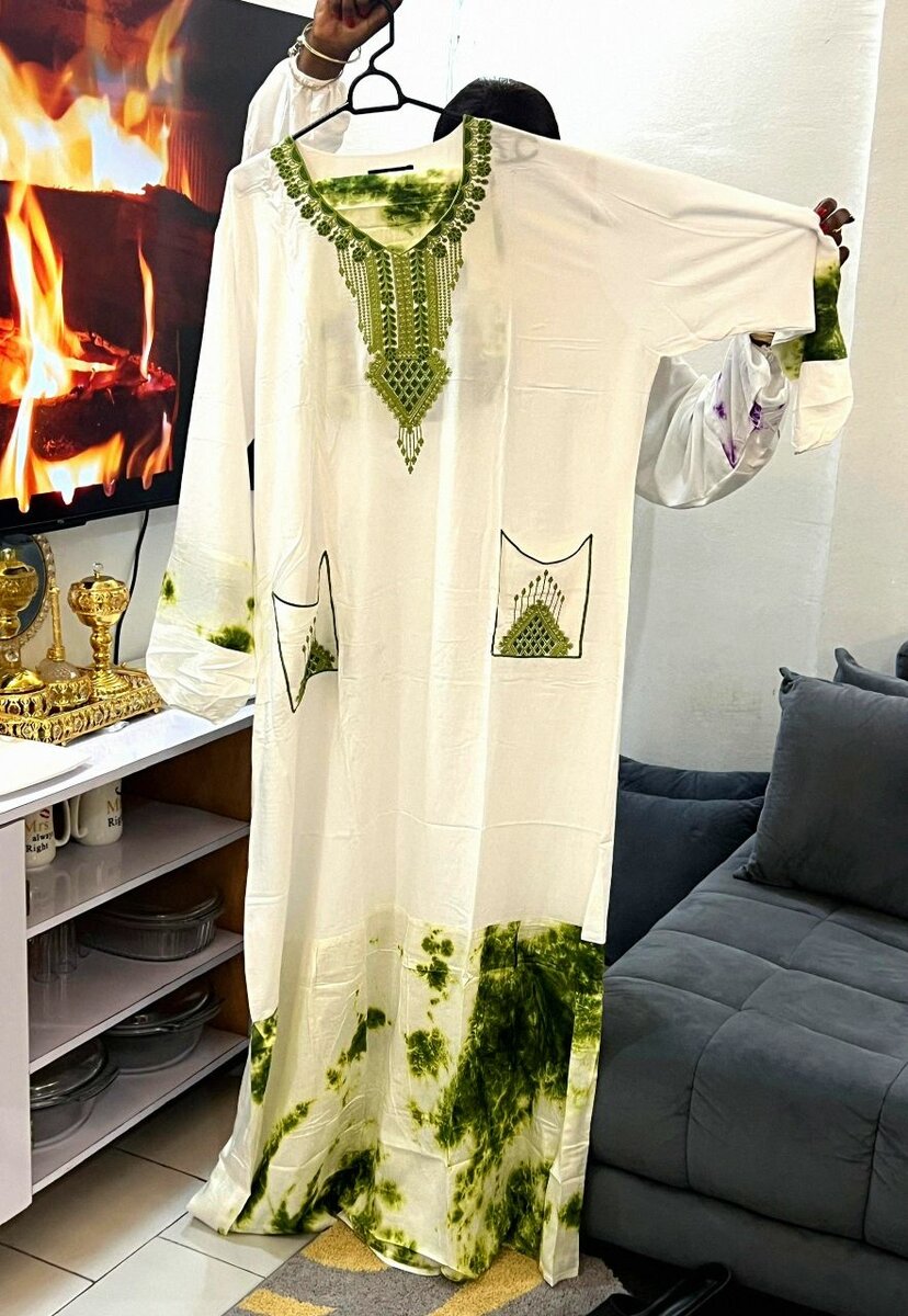 Robe caftan boho chic