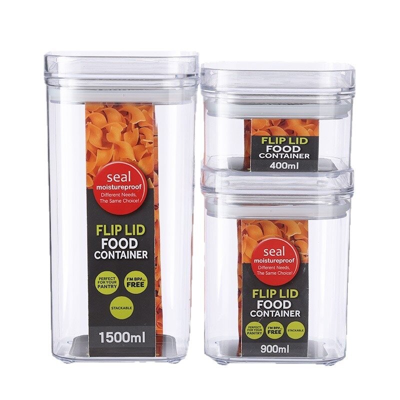Ensemble de conteneurs alimentaires étanches