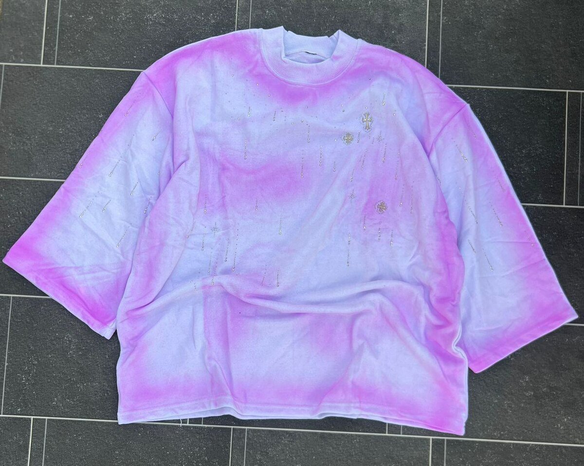 T-shirt oversize dégradé