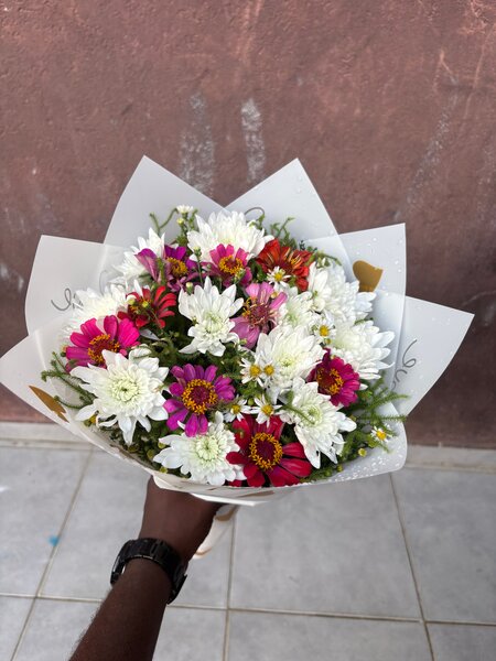 Bouquet de fleurs fraîches