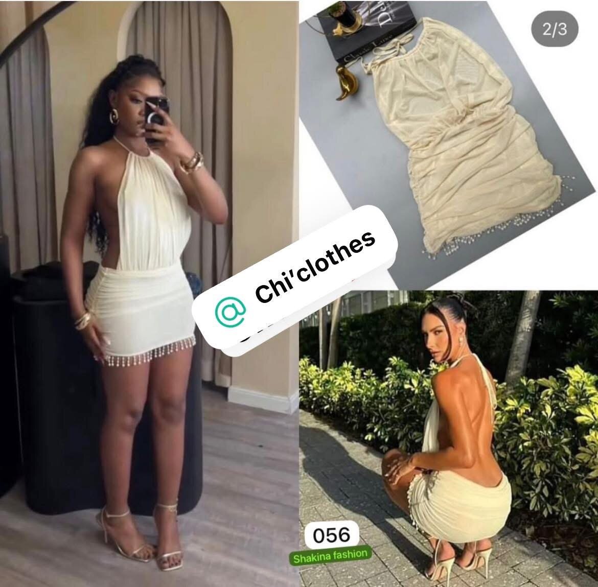 Robe dos nu chic soirée