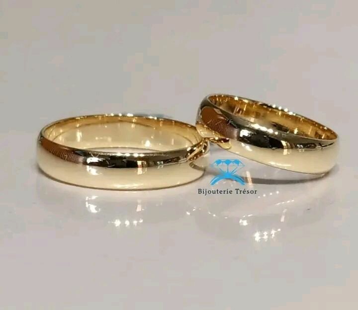 Alliances en Or Élégantes