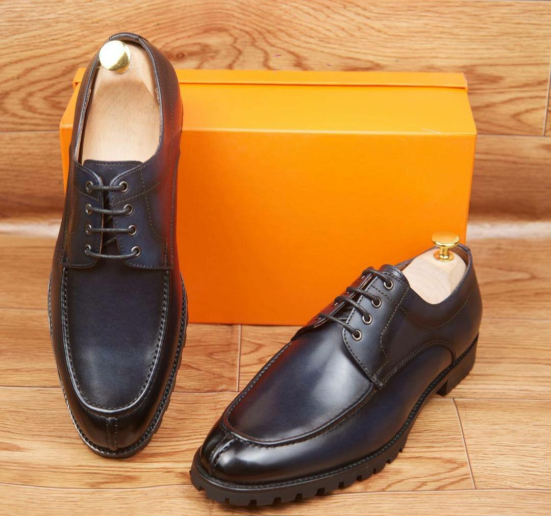 Chaussures habillées en cuir homme