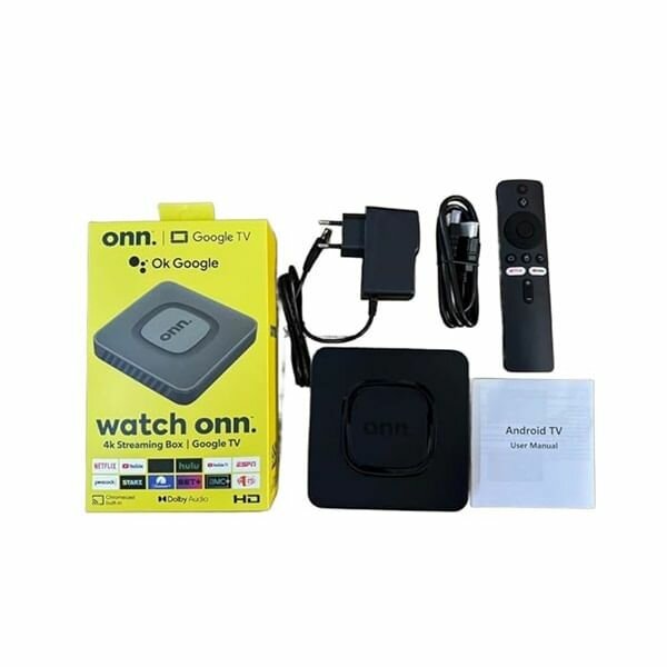 Box Android TV 4K Onn