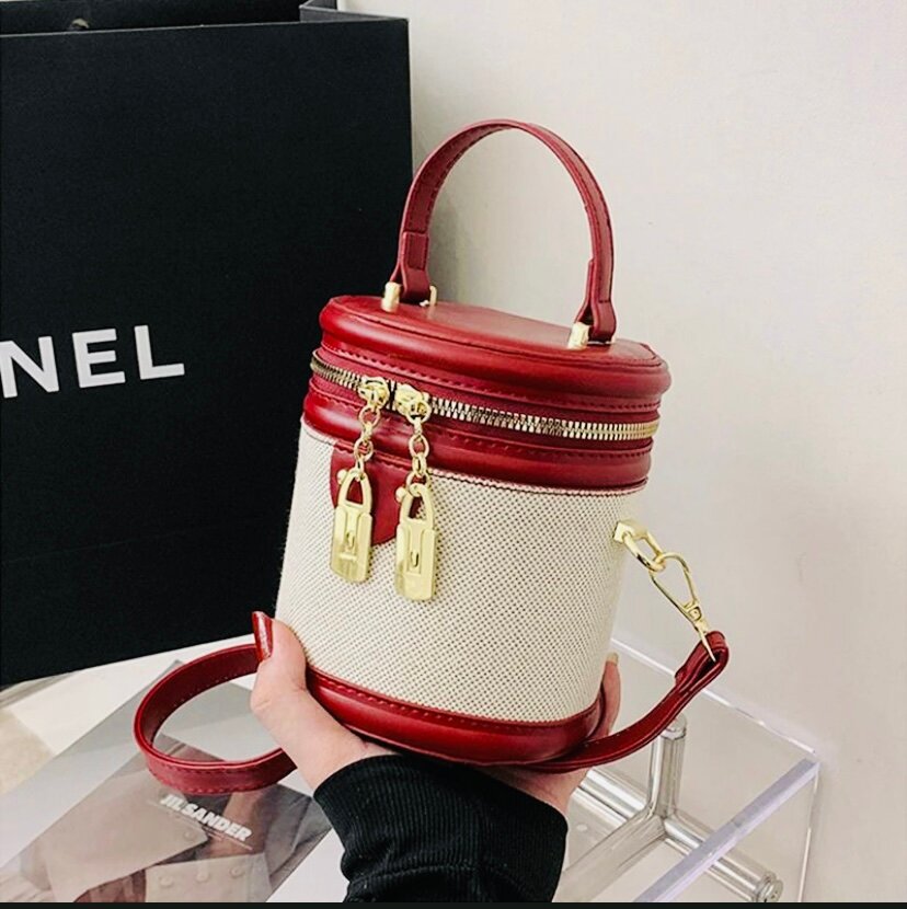 Sac à Main Cylindrique Élégant