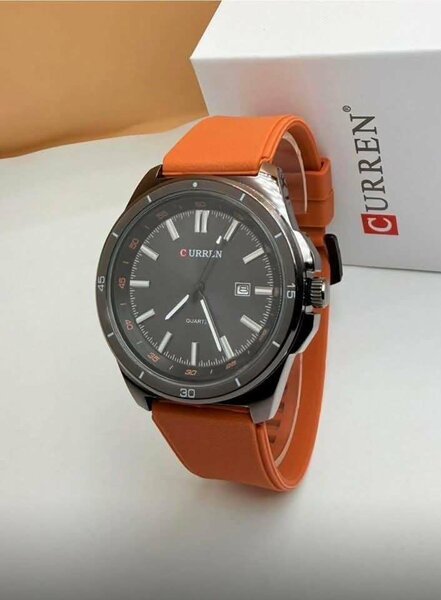 Montre Homme CURREN Orange