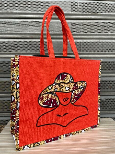 Sac à main africain coloré