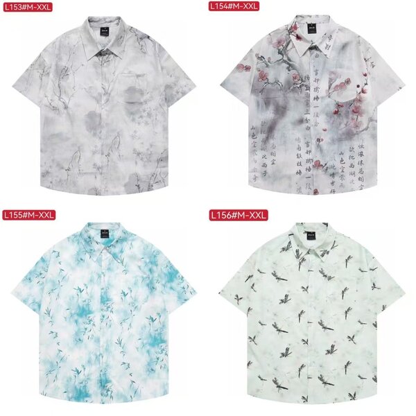 Chemises décontractées imprimées