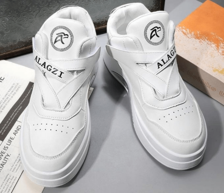 Baskets blanches Alagzi élégantes