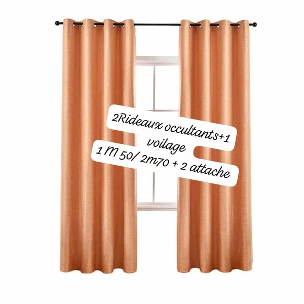 Rideaux occultants élégants