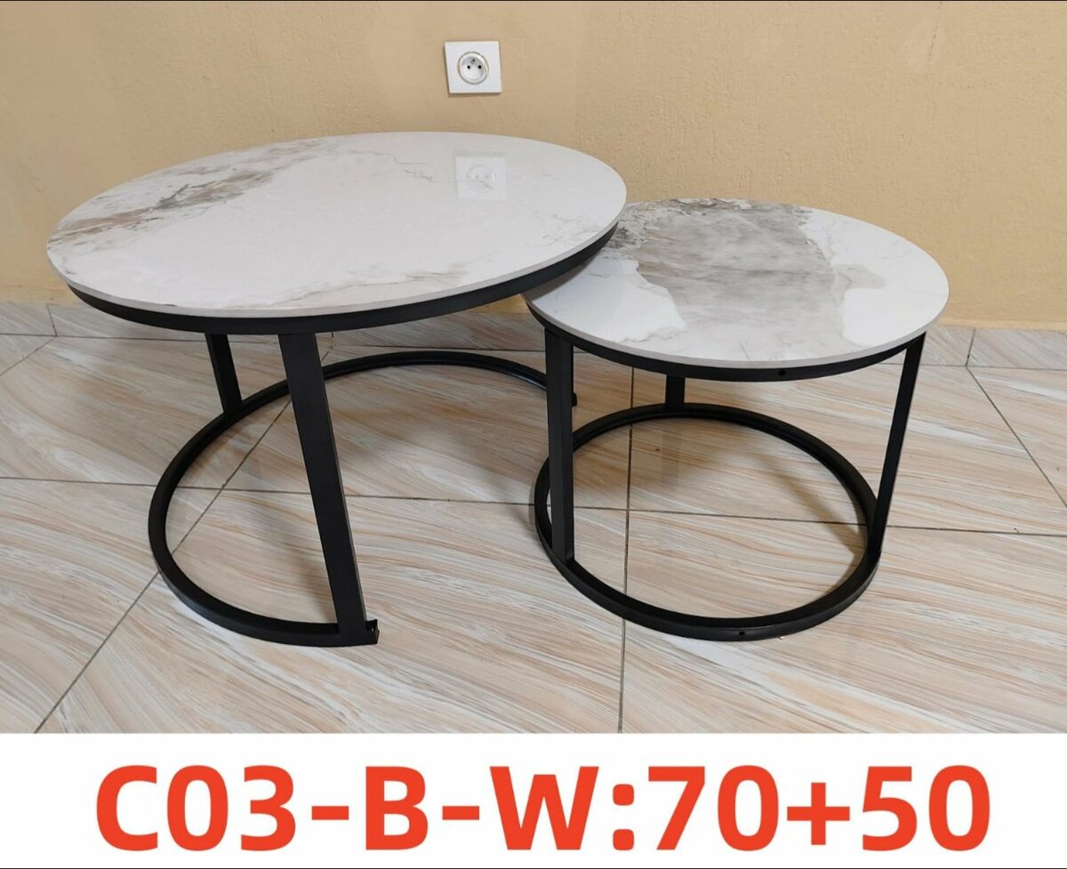 Marble Nesting Coffee Tables