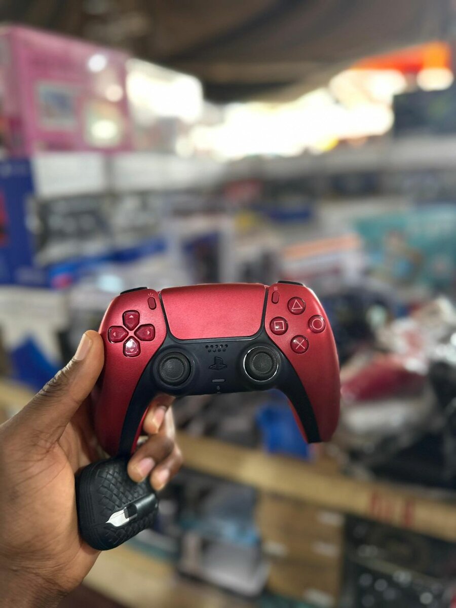 Manette sans fil PS5 rouge