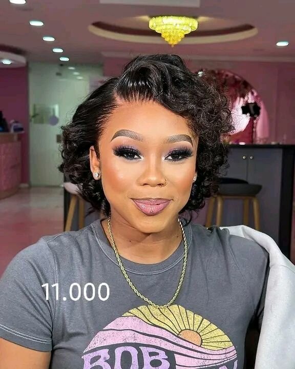 Perruque Bouclée Chic