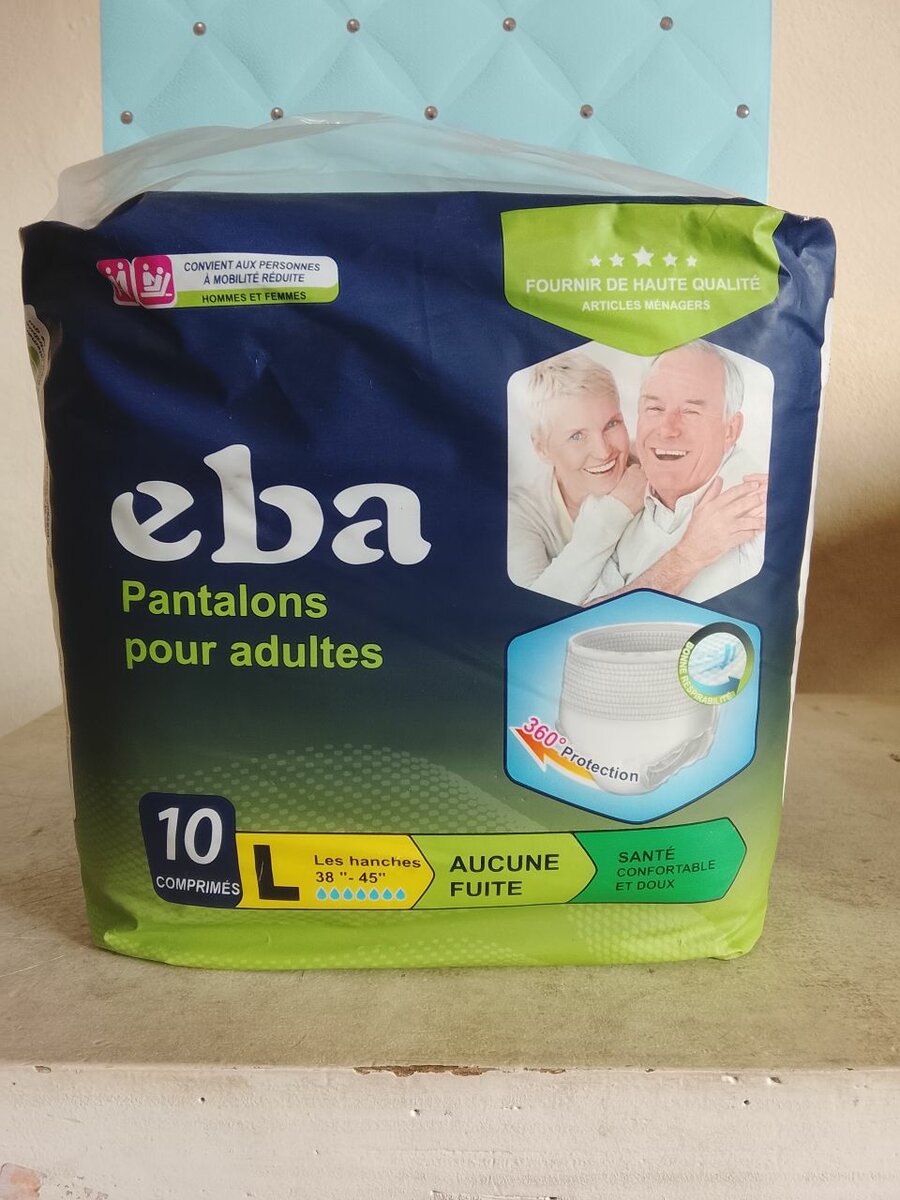 Couches adultes EBA Taille L