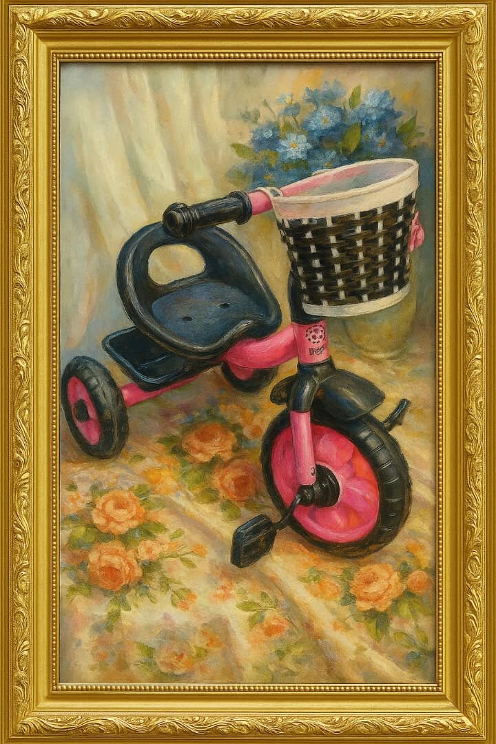Tricycle pour Enfants avec Panier