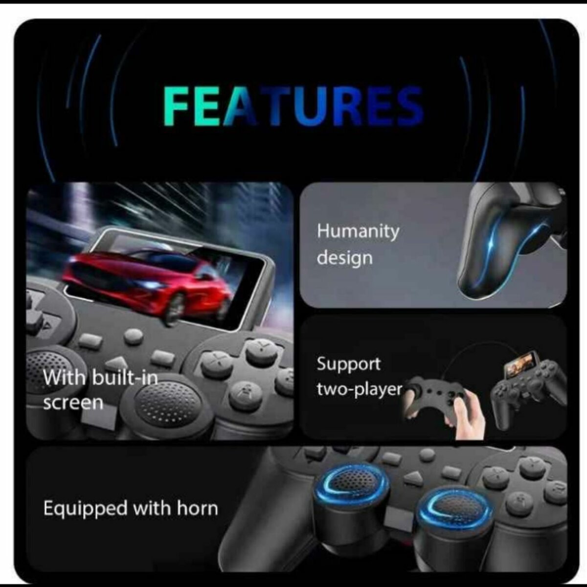 Console S10 Écran 520 jeux