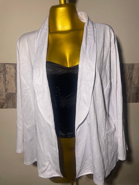 Cardigan blanc léger