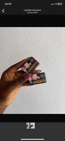 Liquide excité homme et femme