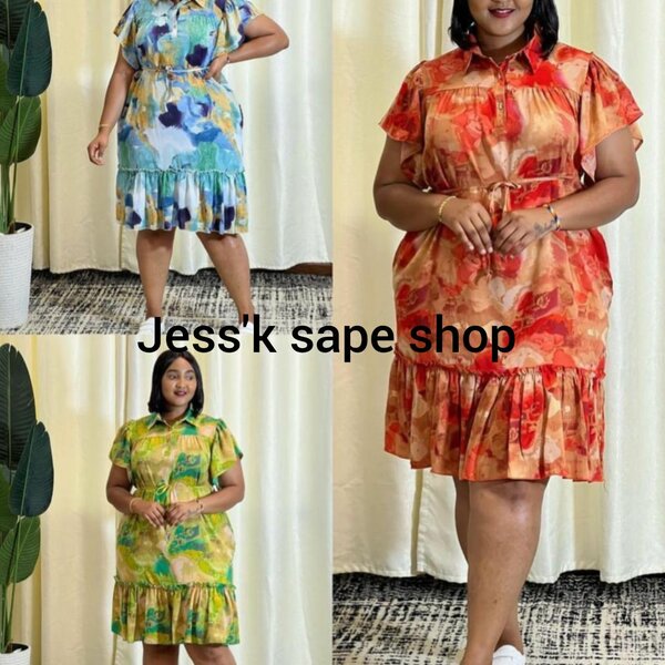 Robe été imprimée élégante