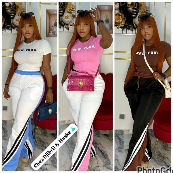 Ensemble sportif tendance femme