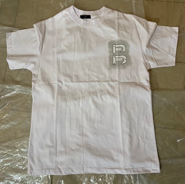 T-shirt blanc imprimé original