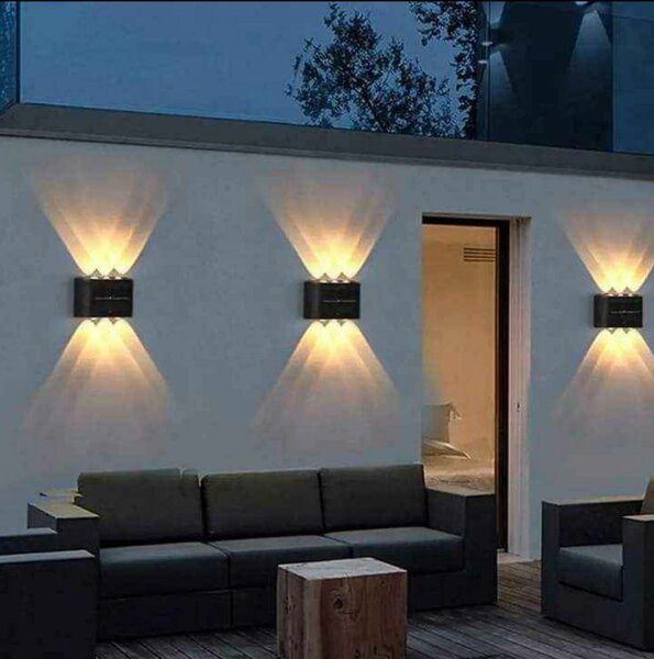 Applique murale solaire 12 LED