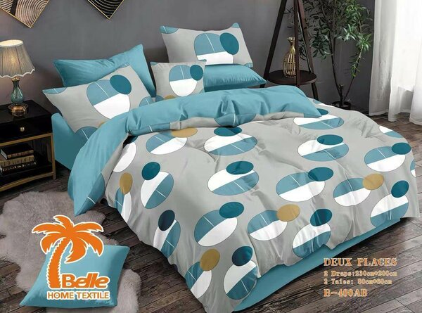 2 draps 2 taies d'oreillers