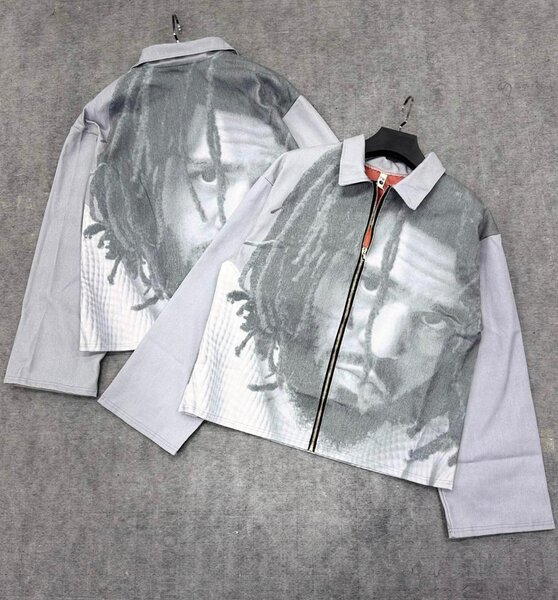 Veste imprimée artistique